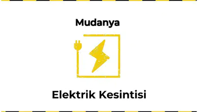 13 Ocak 2026 Mudanya / Bursa Elektrik Arıza Bilgisi