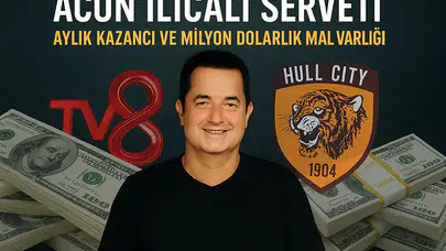 Acun Ilıcalı Serveti 2026 – Aylık Kazancı ve Milyon Dolarlık Mal Varlığı