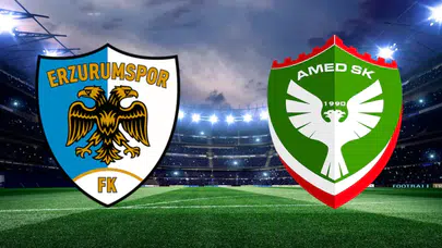 Erzurumspor Amedspor maçı hangi kanalda, ne zaman, saat kaçta? TFF 1. Lig'de mücadele edecekler