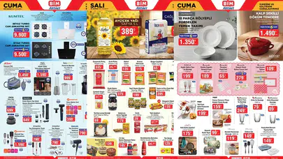 BİM'in Yeni Haftaki Kataloğu Yayınlandı! 6-10-13 Şubat Aktüel Ürünler Arasında Çay Makinesi Dikkat Çekiyor!
