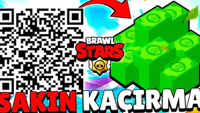 Brawl Stars Yengeç Parası Linki QR Kodu 2026