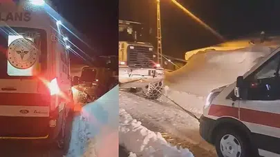 Kesişen Yollar: Kapalı Köyde Hamile Kadın İçin Acil Kurtarma Operasyonu Başlatıldı