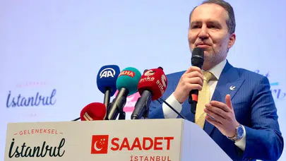 Saadet Partisi İstanbul İl Başkanlığınca geleneksel iftar programı düzenlendi