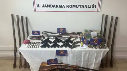 Manisa'da ruhsatsız silah ve tarihi eser operasyonu: 1 gözaltı!