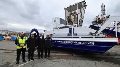 Haliç Tersanesi'nde Yerli Baraj Temizleme Araçları Üretimi Başladı!