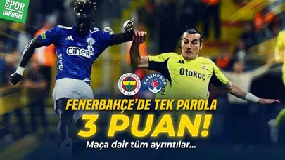 Fenerbahçe Kasımpaşa maçı ne zaman, saat kaçta, hangi kanalda? Muhtemel 11'ler