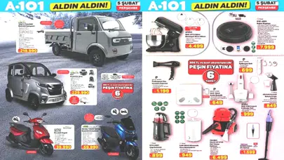 A101'in 5 Şubat 2026 Kataloğu Yayınlandı! Hangi Ürünler Sizi Bekliyor?