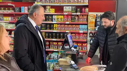 Başkan Atagün Lise Caddesi'nde esnafla buluştu!