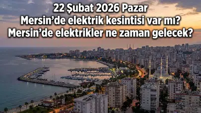 Mersin'de 13 ilçe karanlığa gömülecek! Telefonlarınızı şarj edin