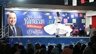 Manisa'da Ramazan iftarında 2 bin kişi aynı sofrada buluştu!