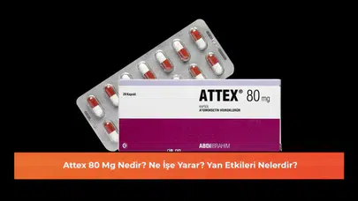 Attex 80 Mg: Kullanım Alanları ve Olası Yan Etkileri Üzerine Bir İnceleme