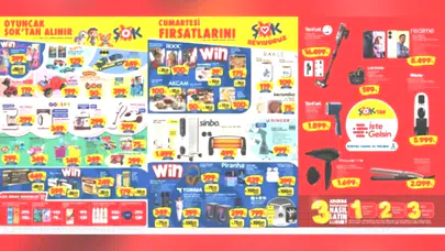 Şok Marketler'e Eğlenceli Yenilik! Bugün Oyuncaklar Raflarda!