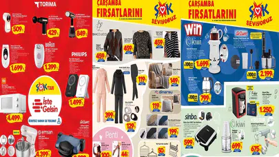 ŞOK Marketler 18-24 Şubat haftasında Elektrikli Semaver, Yazı Tahtası ve Buharlı Kırışıklık Giderici Ürünleriyle Alışveriş Keyfini Artırıyor!