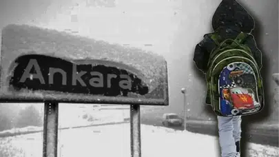 Ankara'da yarın okullar var mı yok mu? 2 Şubatokullar tatil mi? Son Dakika Ankara Valilik kar tatili açıklaması