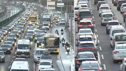 Pazartesi Sendromu Yeniden Hissediliyor! İstanbul'da Trafik %80'e Ulaştı, Yollar Felç Oldu