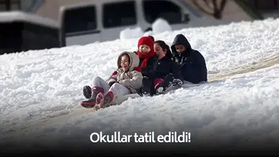 Resmi açıklamalar peş peşe geldi! Okullar tatil edildi!