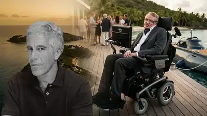 Stephen Hawking'in Epstein ile Poz Verdiği Fotoğraf Ailesi Tarafından Ortaya Çıkarıldı