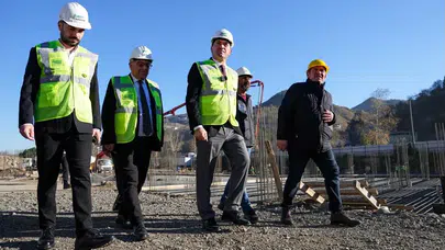 Trabzon Ortahisar Belediyesi Çağlayan Kentsel Dönüşüm Projesi Hızla Yükseliyor