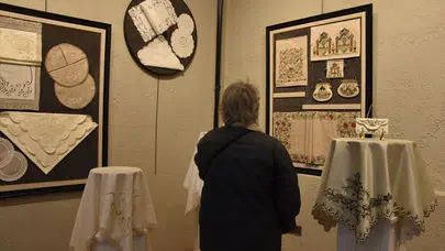 Trabzon'da 'Dört Köşe Bir Hazine' sergisi açıldı