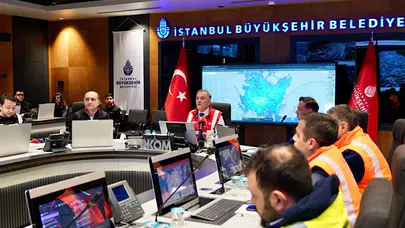 İBB’den sağanak yağış açıklaması: 6 bin 903 personel sahada