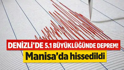 Denizli Depremi Çevre İlleri Salladı! AFAD İlk Verileri Açıkladı