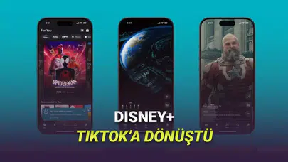 Disney+ da Tiktok Esameleri Görülüyor: Artık Kaydırarak Video Dizi ve Film Zamanı