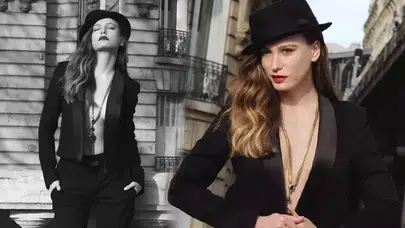 Serenay Sarıkaya'nın Cesur Pozları Sosyal Medyayı Salladı! Hayranları Beğeni Yağmuruna Tutuyor!