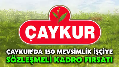 Binlerce Çaykur İşçisini İlgilendiren Haber: Kadro Geliyor Ama..