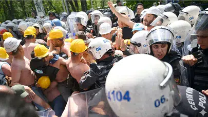 Maden işçisinin feryadı Ankara sokaklarında: Patron devletten büyük mü?