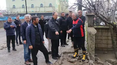 Siirt'te sağanak yağış sonrası sel ve su baskınları, can kaybı yok!