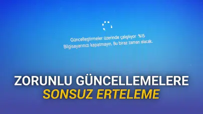 Windows’un Zorunlu Güncelleme Çilesi Bitiyor: Artık Kontrol Tamamen Sizde