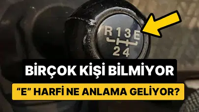 Vites kolundaki o gizemli harf: Sürücülerin büyük çoğunluğu yanlış biliyor!