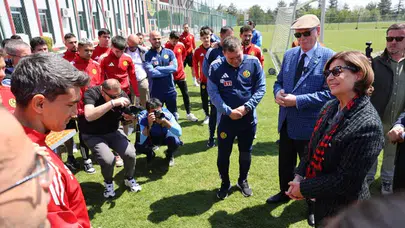Eskişehirspor'a Balıkesirspor Maçı Öncesi Moral Dolu Ziyaret!