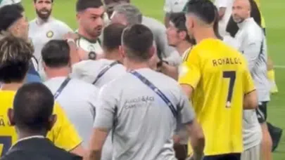 Suudi Arabistan'da saha karıştı: Merih Demiral eski dostu Ronaldo'ya meydan okudu