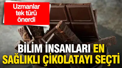 Tatlı krizlerini sağlıkla buluşturmanın yolu: Bilim dünyası o çikolata türünü işaret etti