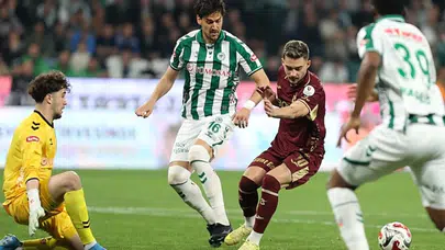 Konya'da hüsran: Trabzonspor zirve yarışında yara aldı