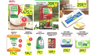Tarım Kredi Kooperatif'ten Hızla Tükenecek İndirimli Ürünler! Fırsatları Yakalayın!