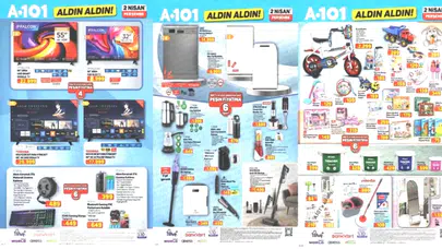 A101'de 2 Nisan 2026 Haftasına Özel; Forklift ve Yenilikçi Teknolojilerle Zengin Fırsatlar!