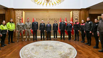 Vali Aktaş, Emniyet Teşkilatı Temsilcilerini Ağırladı