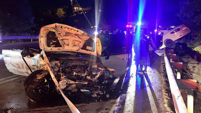 Isparta-Antalya karayolunda facia: Zincirleme kazada acı bilanço ağırlaştı