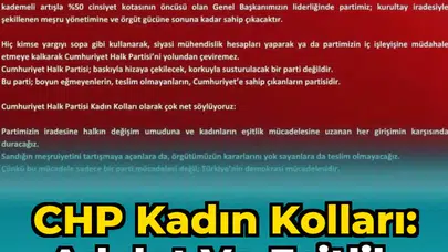 Kadınlardan tek ses: Baskılara karşı geri adım yok, hedefimiz mutlak eşitlik