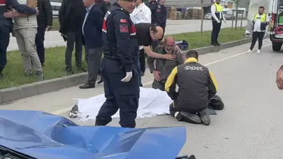 Samsun'da trafik faciası: Yolun karşısına geçmek isterken canından oldu