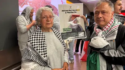 77 yıllık hayatında böyle bir vahşet görmedi: İsrail ablukasından dönen aktivistin isyanı