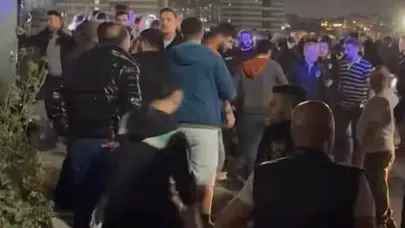 Hal esnafının kavgasına müdahale eden polisler hastanelik oldu: Çok sayıda yaralı var