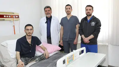 Grip sandığı öksürük ölümün kıyısına getirdi: 14 santimlik kitleyi mucizevi ameliyatla aldılar