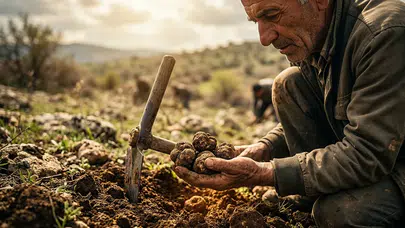 Doğanın Gizli Hazinesi Toprak Altından Çıkıyor: Kilosu Küçük Bir Servet Ediyor