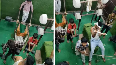 Spor salonunda mahşer yeri: İnsanlar adım atacak yer bulamıyor