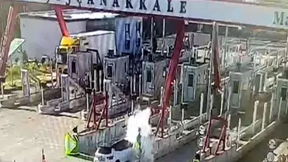 Çanakkale Otoyolu'nda acı son: Gişe kazasında hayatını kaybetti