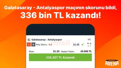 Skor tahminine büyük oynadı: Galatasaray maçındaki 4-2'lik sonuç servet getirdi