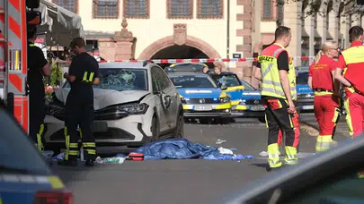 Leipzig'de dehşet anları: Kasıtlı araçlı saldırıda can kaybı arttı